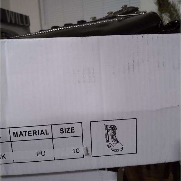 🛑‼️CLEAR OUT🛑‼️[NEW IN BOX] Wild Diva Lounge 'Veronica' Lace Up Platform - Picture 8 of 8